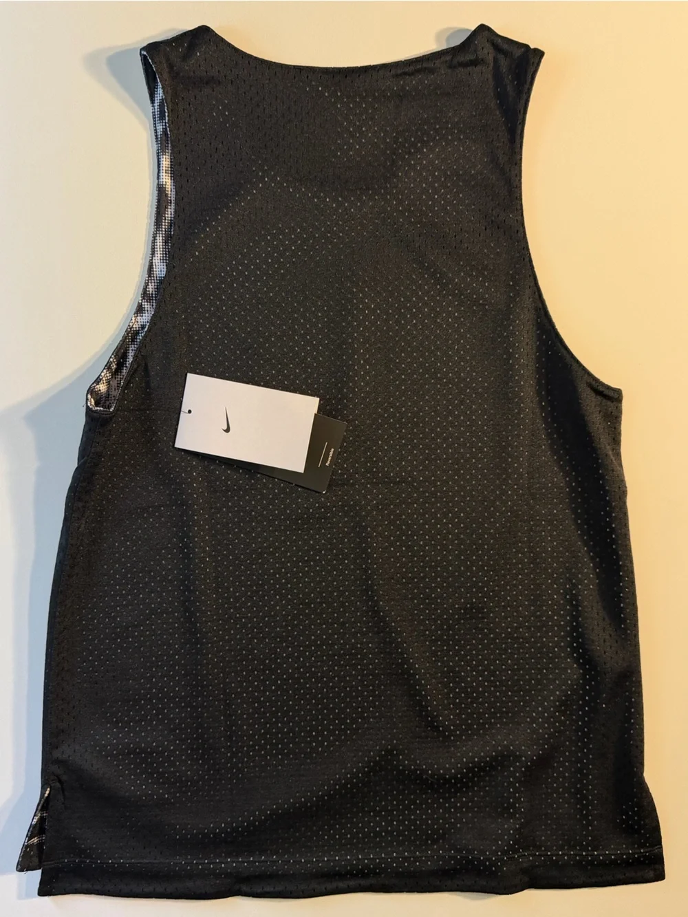 NWT Nike | Kids’ Culture Of Basketball Reversible Jersey Tank White Black Swoosh